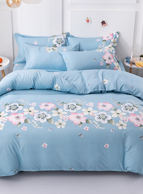 被套单件180cmx220cm单人1米5加厚宿舍非全棉纯棉200x230单独被罩