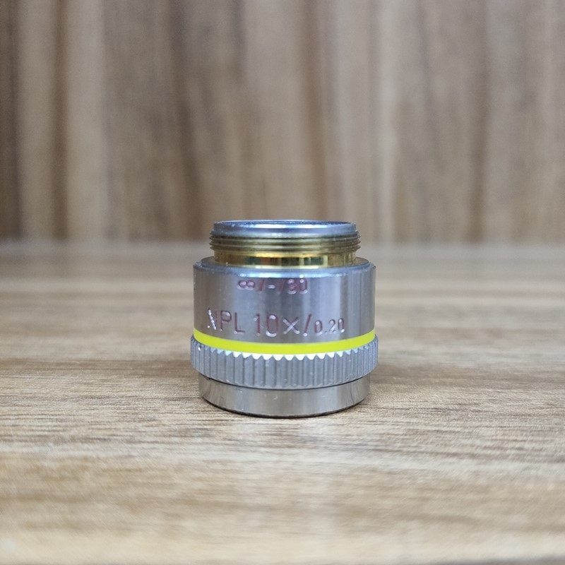 亚辉 leitz/莱茨npl 10x/0.20显微镜物镜10倍 镜片三无现货实拍