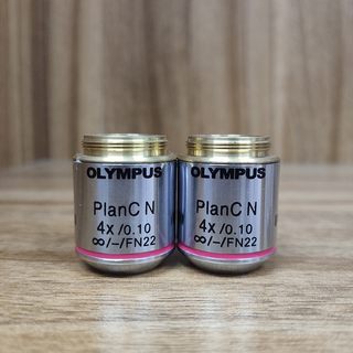 亚辉 OLYMPUS/奥林巴斯PlanC N 4X/0.10显微镜明场物镜 95新