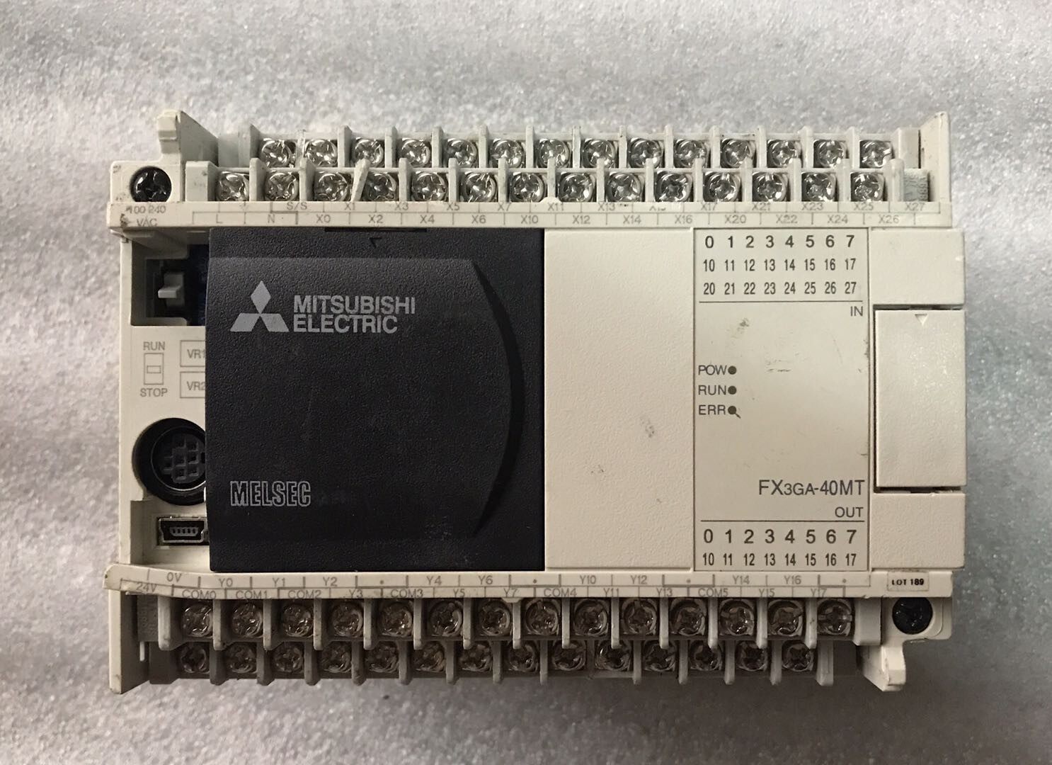 三菱fx3ga-40mt-cm可编程控制器