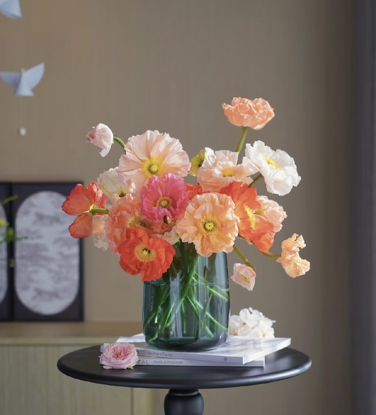 不售后，随机混虞美人1扎8～10只，购买三单包邮,鲜花速递/花卉仿真/绿植园艺,花材,淘宝优惠券,粉丝福利购,淘宝优惠卷