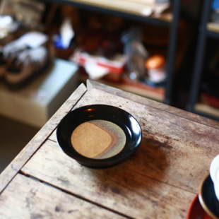 大漆壶承干泡壶承杯托收纳果碟坚果盘茶具回流