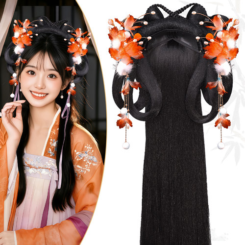 古风少女假发发饰组合