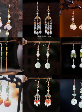 古风气质耳钩耳环百搭