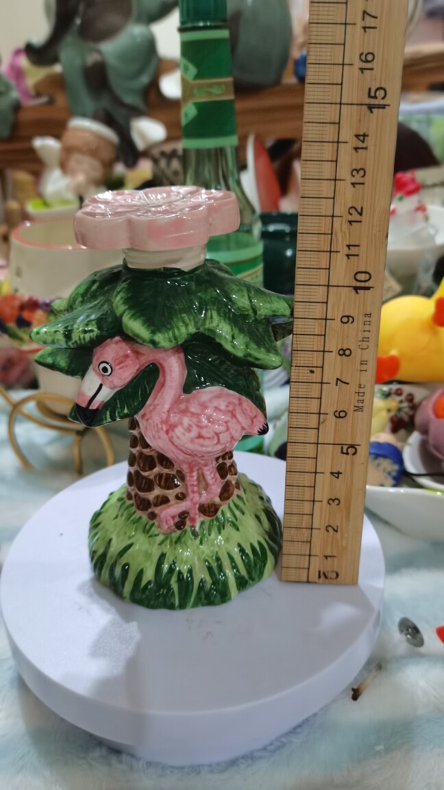 老陶瓷线香插檀香椎香艾柱托盘插香器净化空气个性可爱小动物摆件