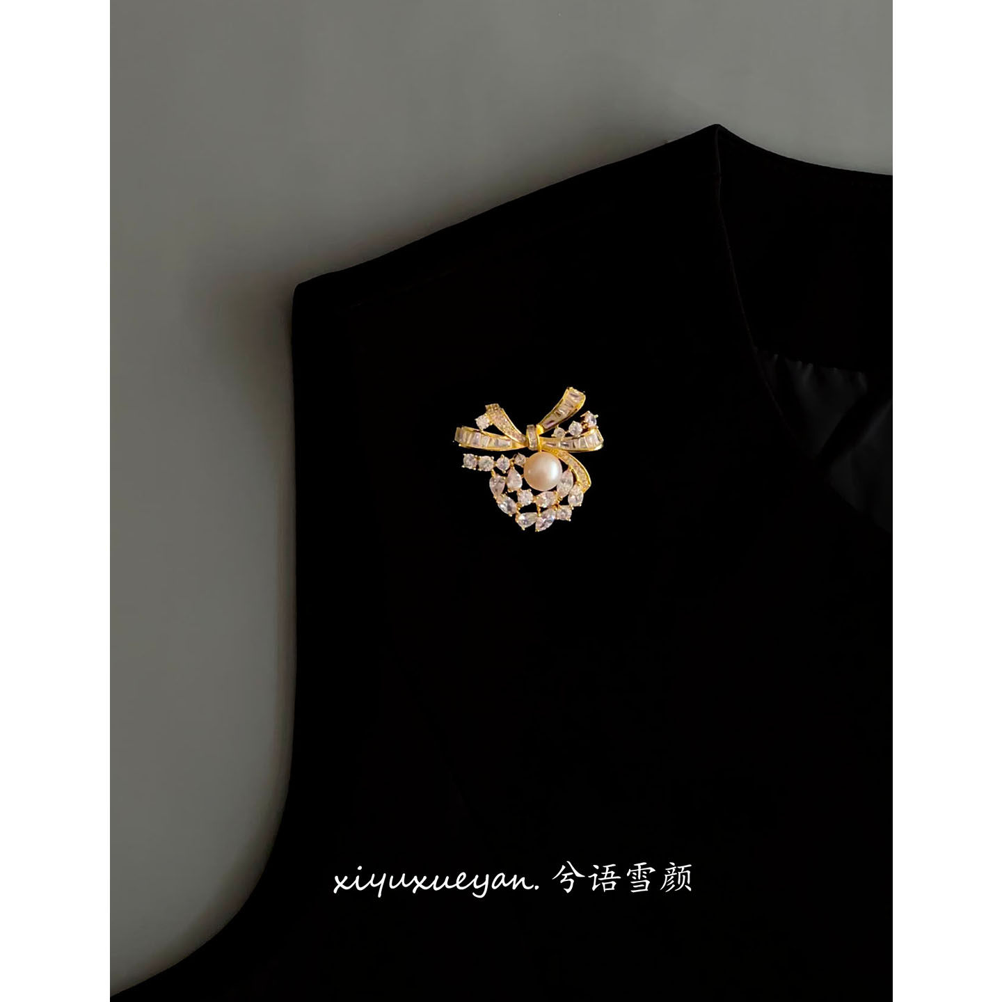 鎏金蝶梦｜日本M家同款复古蝴蝶结珍珠胸针满钻轻奢大衣西装别针,饰品/流行首饰/时尚饰品新,胸针,淘宝优惠券,粉丝福利购,淘宝优惠卷