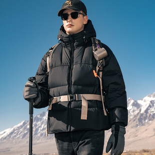 冬季新款男士羽绒服国标鸭绒高充绒量重磅加厚极寒保暖高品质外套