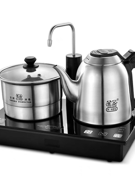 吉谷TC0102抽水式电热水壶一体泡茶专用烧水壶家用智能恒温电水壶