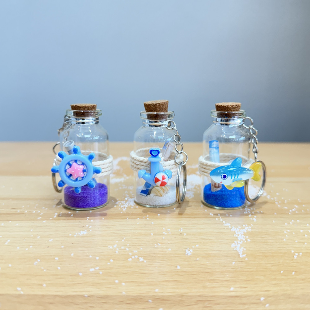 漂流瓶家居朋友桌面摆件玻璃装饰