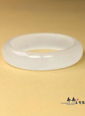 天然玉髓手镯女冰种荔枝冻镯