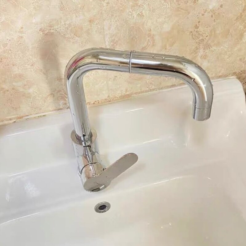 浴室神器洗脸台洗手盆水龙头洗脸池洗脸盆洗漱冷热水台盆全铜万向