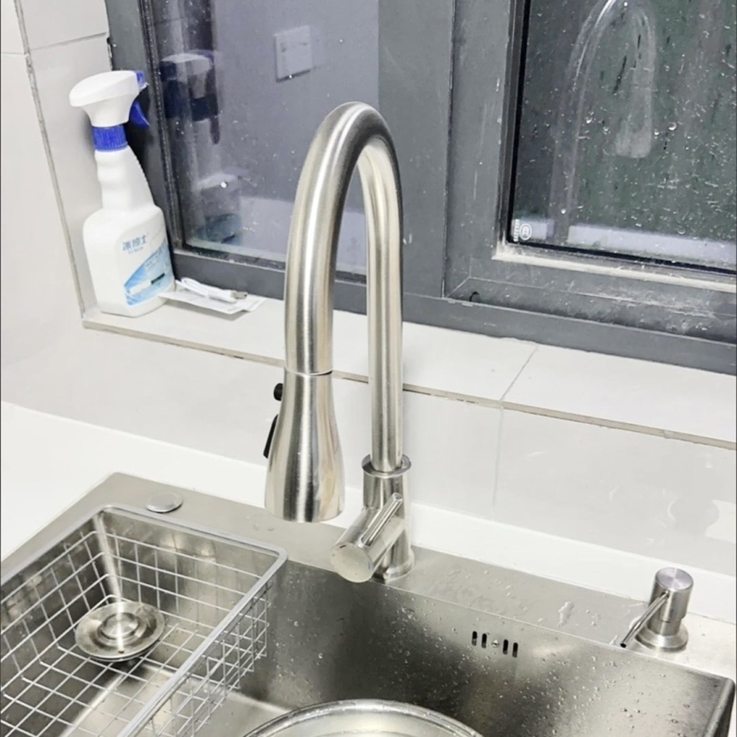 洗菜盆龙头304不锈钢水龙头抽拉式龙头厨房龙头水槽家用洗碗池,家装主材,面盆龙头,淘宝优惠券,粉丝福利购,淘宝优惠卷