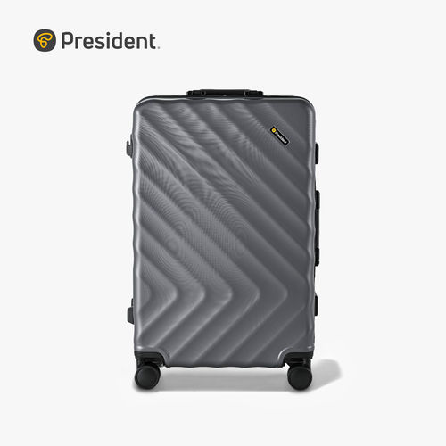 president行李箱加厚铝框箱