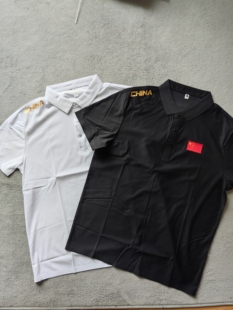 体育生训练T恤速干翻领短袖运动健身透气田径跑步马拉松上衣男女