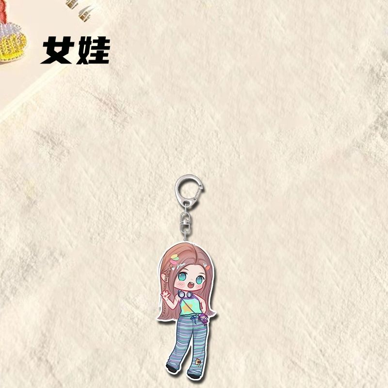 Gidle女娃周边钥匙扣宋雨琦Minnie学生书包背包挂件装饰开学礼物