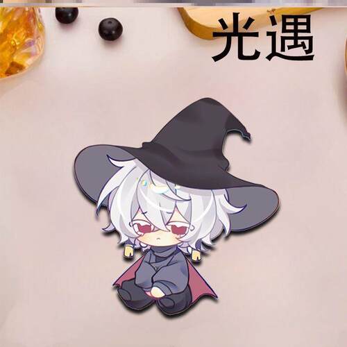 光遇周边q版可爱卡通亚克力书包挂件别针谷子吧唧徽章胸针