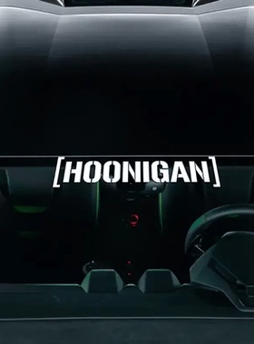 包邮前后风挡HOONIGAN前风挡贴纸汽车个性改装窗装饰贴