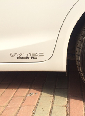 i-VTEC DOHC  汽车叶子板贴纸 个性侧门车贴个性改装装饰包邮