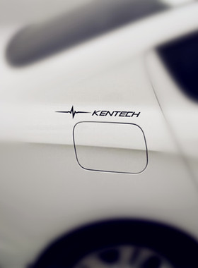 个性美国KENTECH肯德基贴纸中尾段改装排气汽车贴纸改装低趴包邮