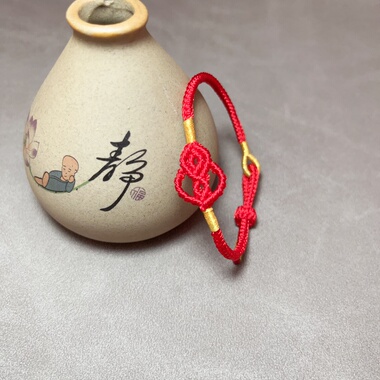 2026年新款葫芦红绳手链男女本命年红色手绳情侣闺蜜礼物