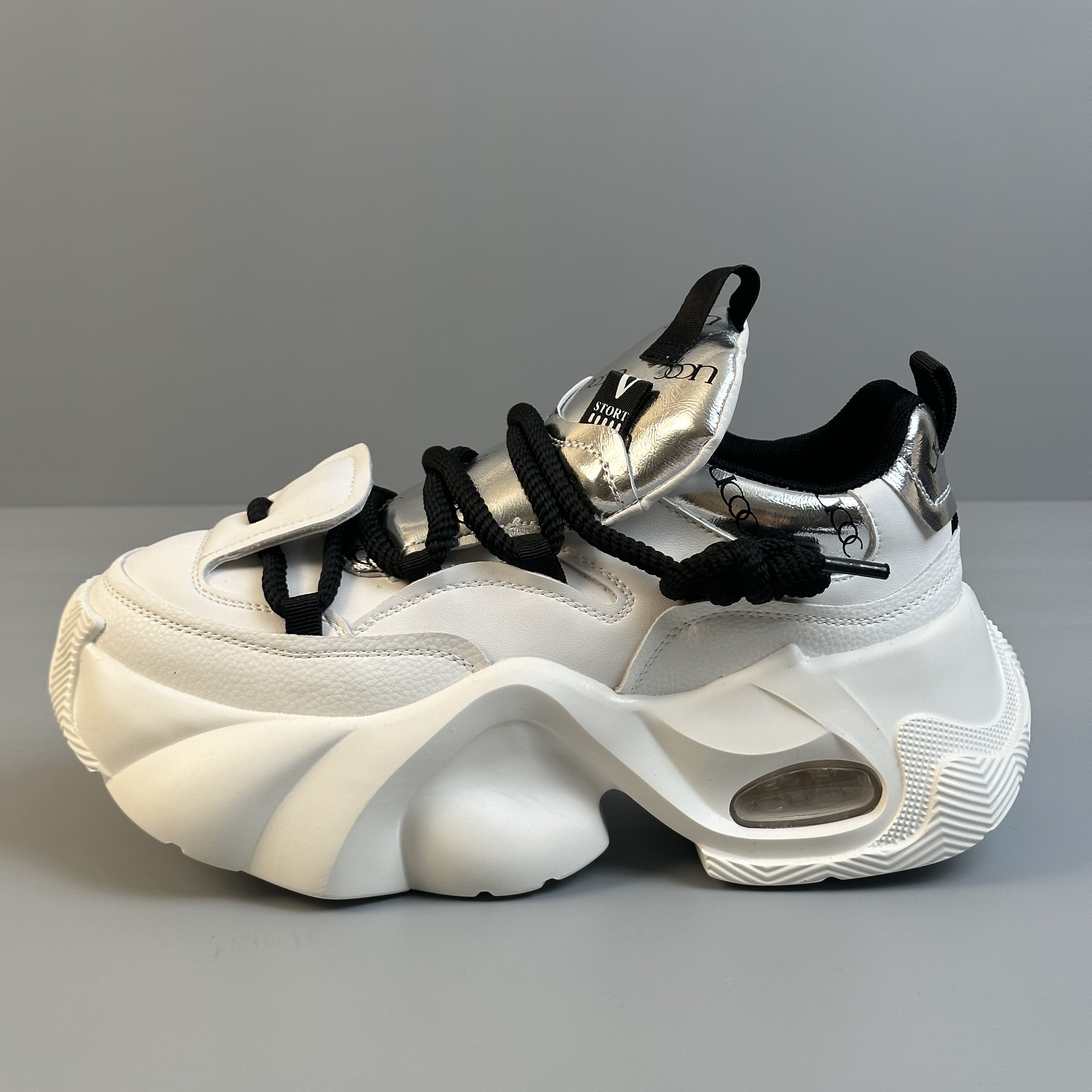 增高男鞋厚底老爹鞋2024春秋新款气垫鞋休闲运动鞋时尚潮流百搭男