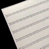 新国标车管所拓印纸拓号纸车架拓码 发动机号纸网格刻度现货500条