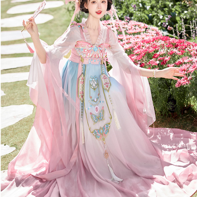 原创汉服《蝶羽》齐胸裙