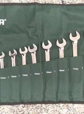 世达09066世达12件套棘轮扳手8-19世达两用扳手套装世达工具