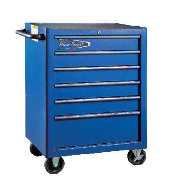 美国实耐宝蓝点六抽工具车6抽屉工具车汽车维修工具汽机修工具柜
