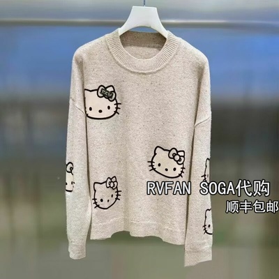 REVANYAYA芮范雅2025冬季新款长袖针织衫女套头毛衣上衣R91001052