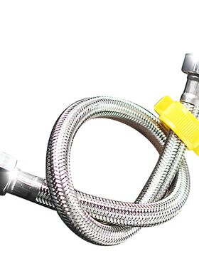 不锈钢 进水软管金属编织龙头马桶热水器30CM-1米订制N850