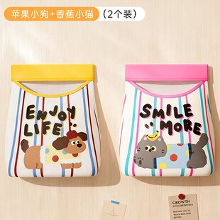 垃圾袋收纳神器壁挂式 方便袋购物袋袋子放塑料袋E75 厨房大容量装