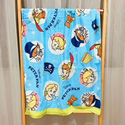 大浴巾纯棉Peter pan成人儿童裹胸披肩 洗澡吸水浴巾 70*140cm