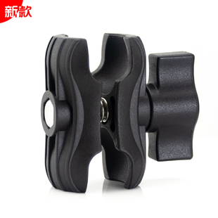 25mm球头连杆手机夹片支架17摩托车车载转接底座延长杆配件防盗