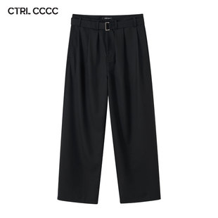 CTRL CCCC休闲裤可机洗羊毛西裤kenijima同款非LEM品质男装