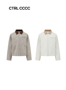 CTRL CCCC 羊毛巴恩风夹克