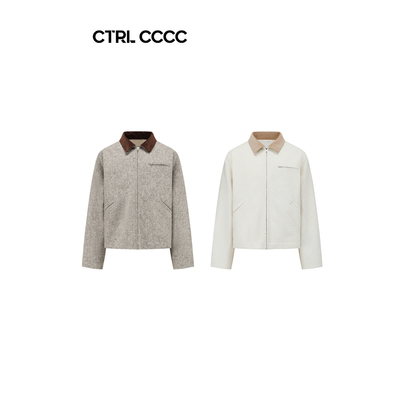 CTRL CCCC 羊毛巴恩风夹克