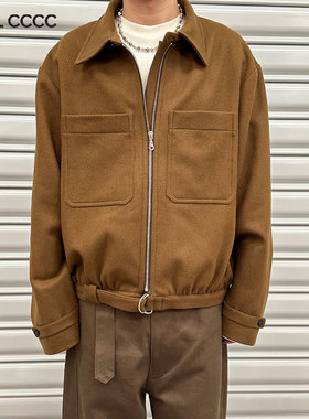 CTRL CCCC LE风格夹克羊毛夹克boxy版型cleanfit美拉德