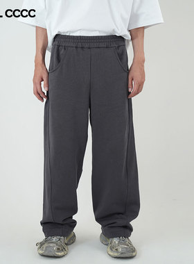 CTRL CCCC不规则设计扭矩卫裤运动裤休闲长裤日常穿搭cleanfit