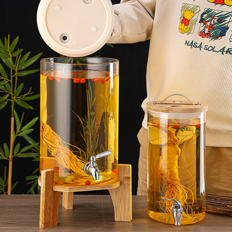 泡酒玻璃瓶带龙头高档密封大容量人参鹿茸养生专用酒桶酒坛酒罐子,厨房/烹饪用具,泡酒瓶,淘宝优惠券,粉丝福利购,淘宝优惠卷