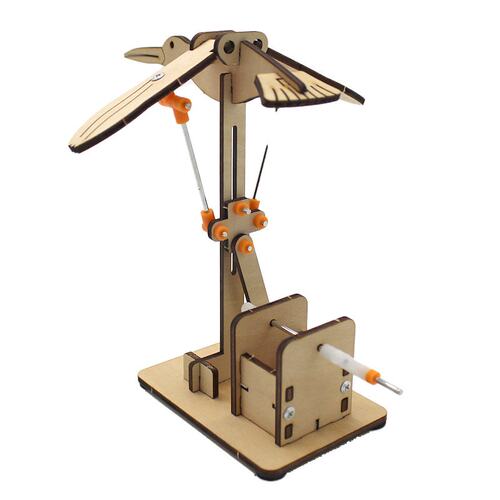 手摇大雁1号小学生科技小制作手工课堂材料包DIY科学物理实验V79