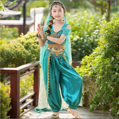 儿童印度舞服装西域茉莉公主服装