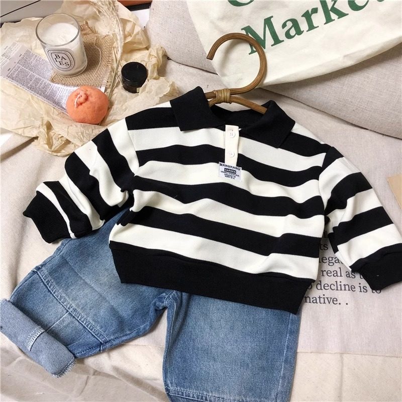 【有后包领一体绒】男宝宝长袖POLO衫秋冬季撞色翻领上衣男童套头,童装/婴儿装/亲子装,儿童POLO衫,淘宝优惠券,粉丝福利购,淘宝优惠卷