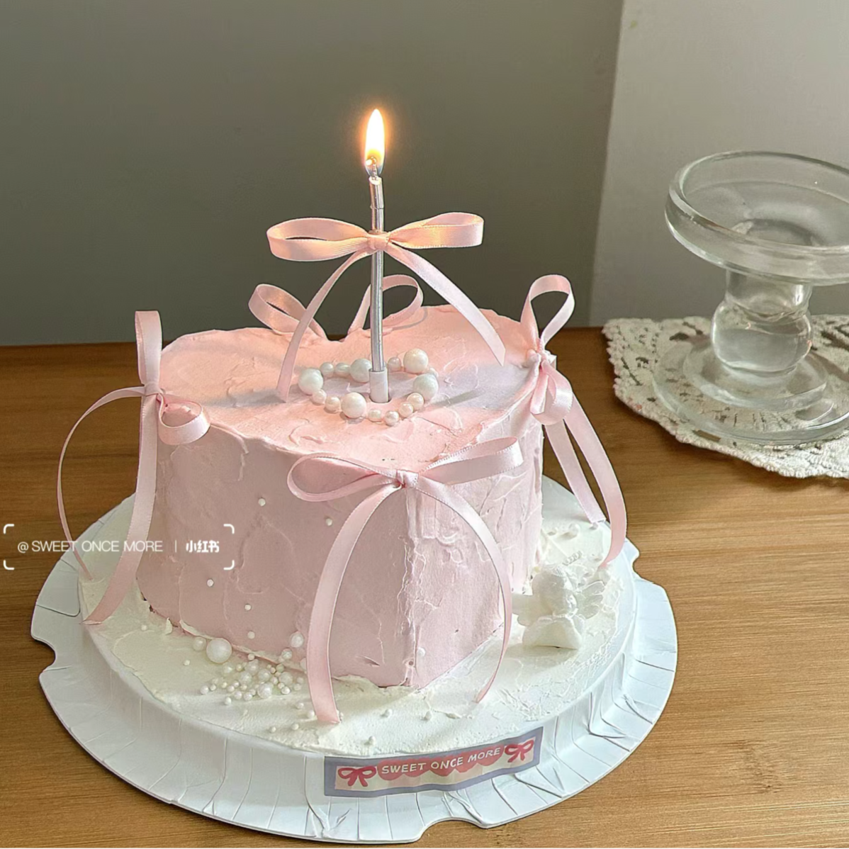 情人节简约仙女蝴蝶结蛋糕装饰丝带芭蕾风少女心生日派对装扮插件,节庆用品/礼品,节日装扮用品,淘宝优惠券,粉丝福利购,淘宝优惠卷