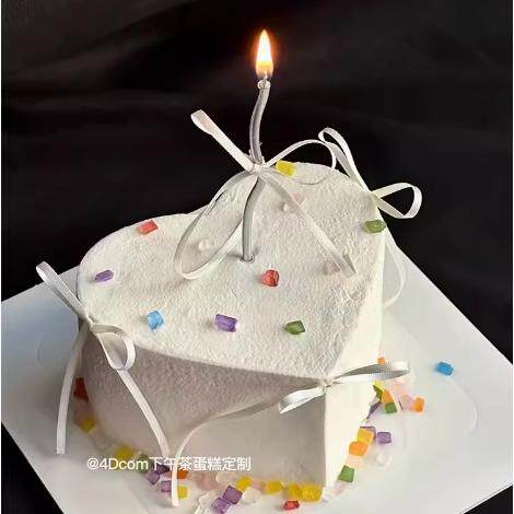 七夕情人节网红烘焙生日蛋糕装饰彩色钻石糖宝石砂糖甜品糖珠丝带