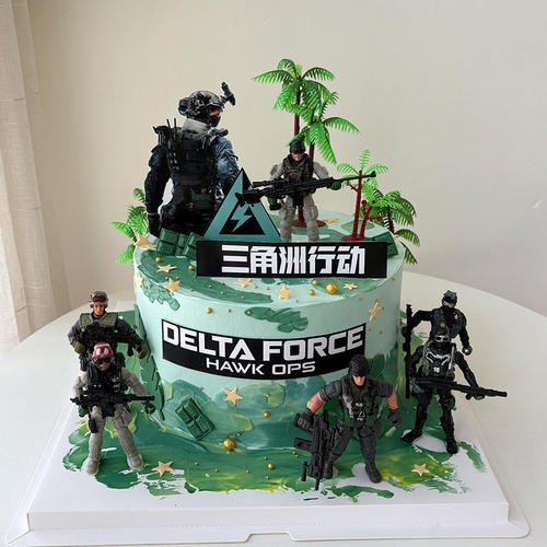 三角洲行动特种兵生日蛋糕插件