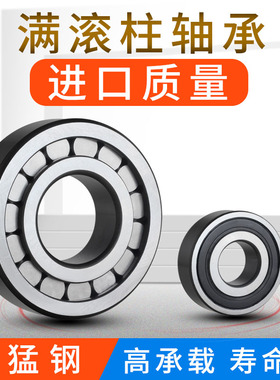 满滚柱圆柱滚子轴承NCF303 304 305 306 307内径