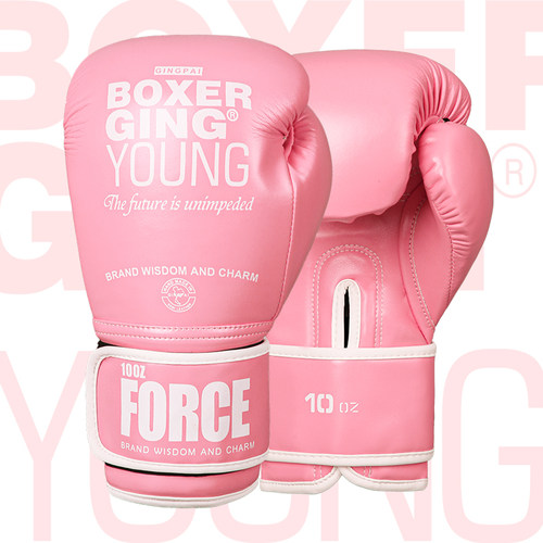 竞派拳击手套女生散打搏击