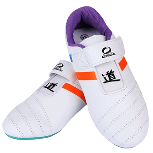 跆拳道鞋儿童男散打专业武术鞋成人训练服鞋女童泰拳软底专用鞋子