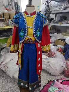 快乐阳光演出服男童苗族纳西族土家族彝族高山族摩梭族民族服高端